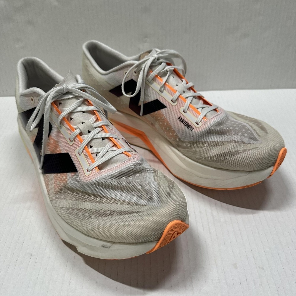 New Balance FuelCell SuperComp‎ Elite Shoes Mens 12.5 White Running Sneakers
